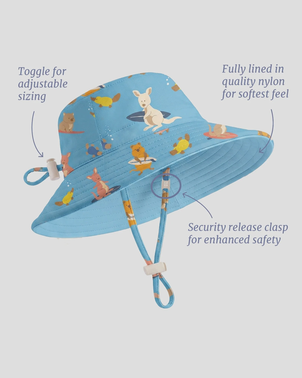 Swim Sunhat Pirate UPF 50+