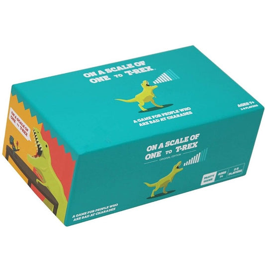 On A Scale of One to T-Rex Card Game - The Toy Station