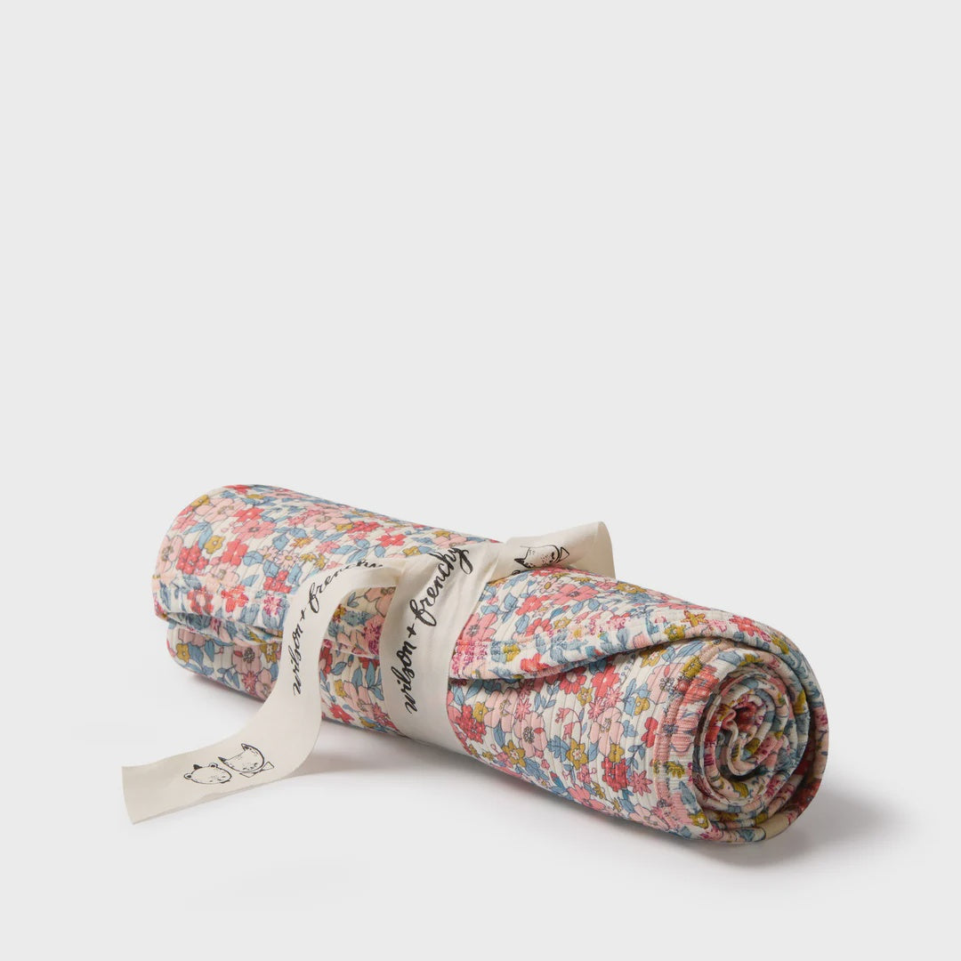 Summer Bloom Organic Bunny Rug