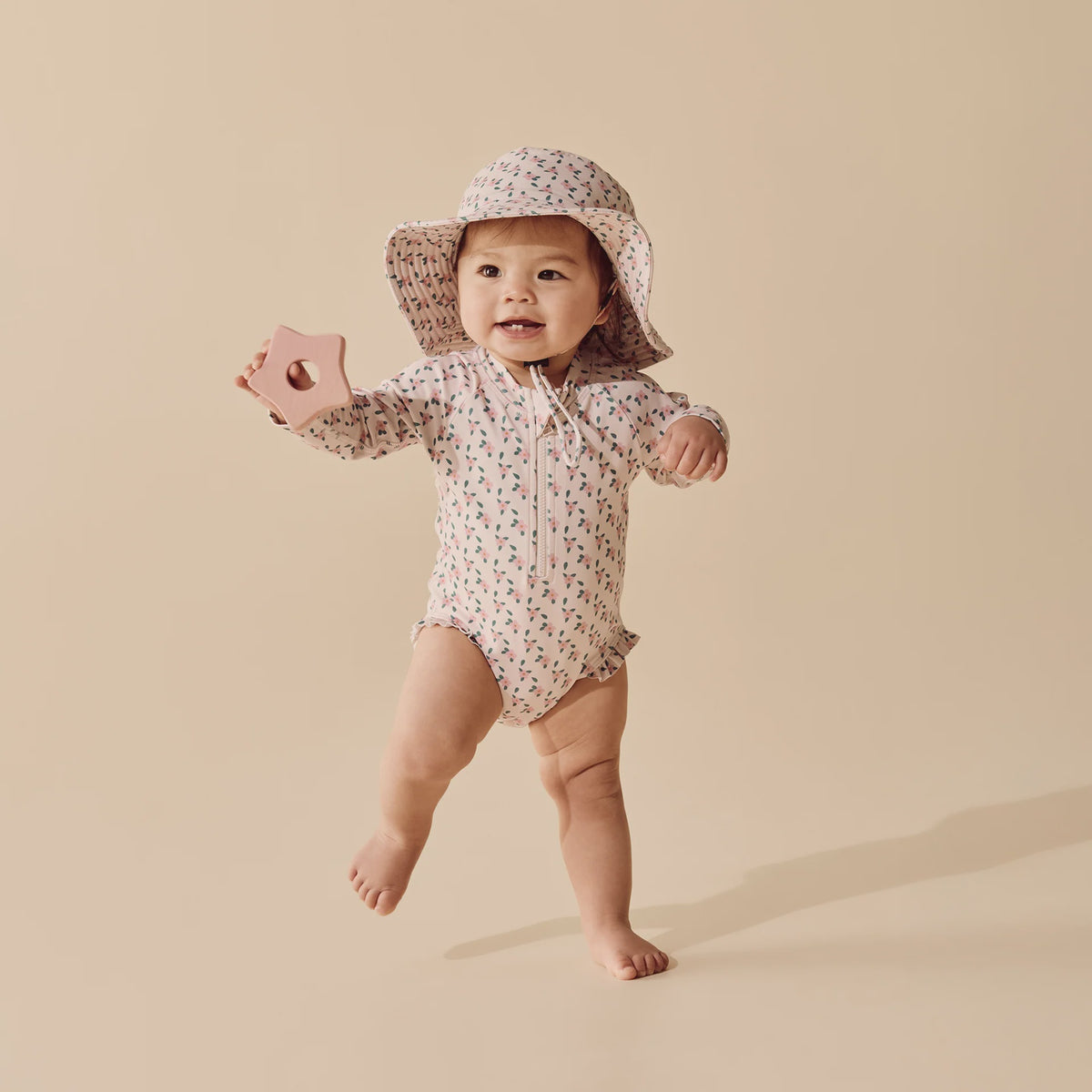 Little Blossom long sleeve Swimsuit