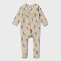 Skater Club Organic Zipsuit with Feet