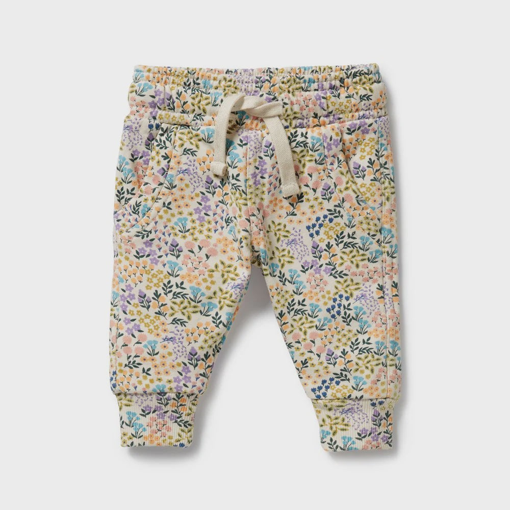 Tiny Bloom Organic Terry Sweat Pant - The Toy Station