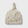 Bella Floral Organic Knot Hat - The Toy Station