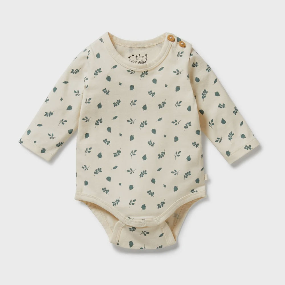 Twilight Leaf Organic Bodysuit - The Toy Station