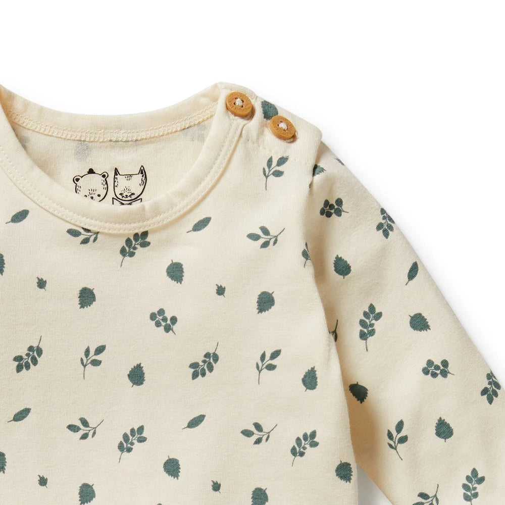 Twilight Leaf Organic Bodysuit - The Toy Station