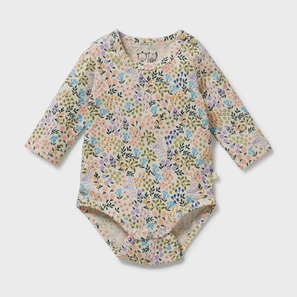 Tiny Bloom Organic Bodysuit - The Toy Station