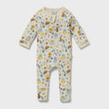 Daisy Mae Organic Zipsuit With Feet - The Toy Station