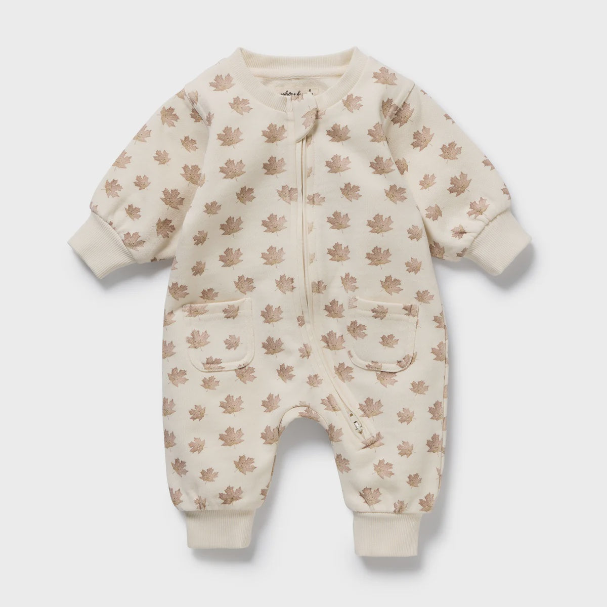 Autumn Play Organic Terry Growsuit