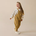 Amber Glow Organic Cord Overall