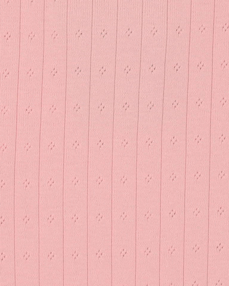 Bébé by Minihaha BLOSSOM ORGANIC POINTELLE SINGLET BODYSUIT