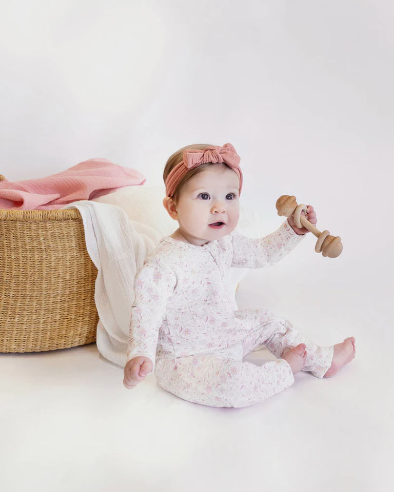 Faye Print Organic Zipsuit