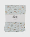 Farm Print Bunny Rug
