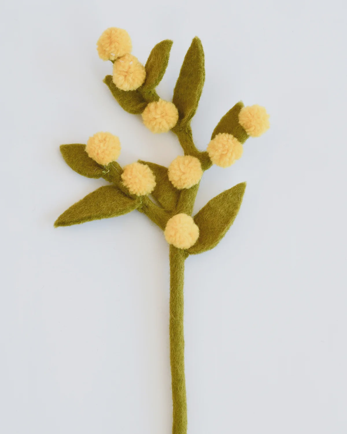 Felt Australian Wattle Flower