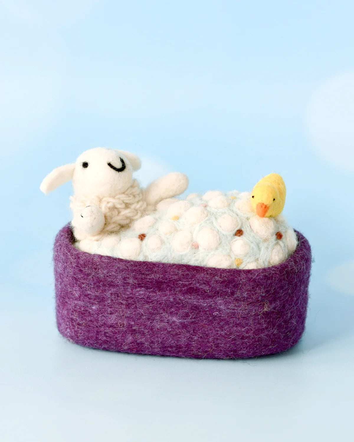 Where Is The Green Sheep? Bath Sheep Play Set