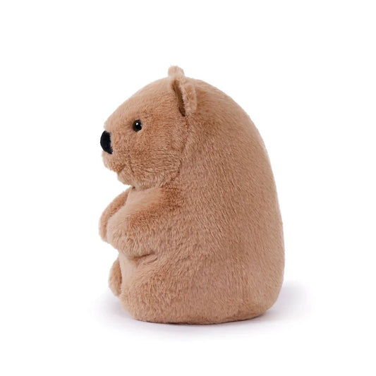 Wallace Wombat – Soft Toy (Vegan Angora) 11.5" / 29 cm