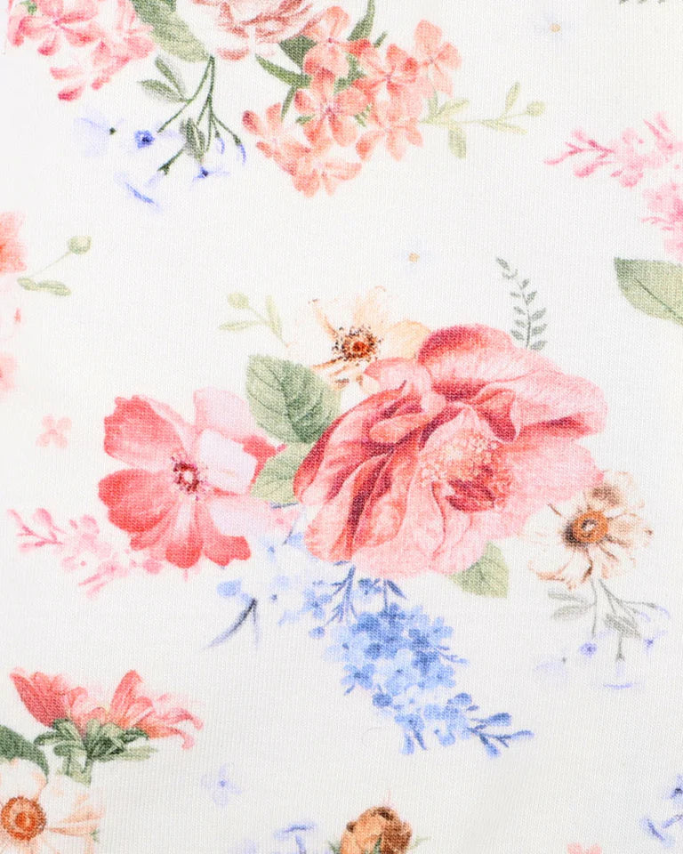 Anya Bloom Organic Short Sleeve Zipsuit - The Toy Station