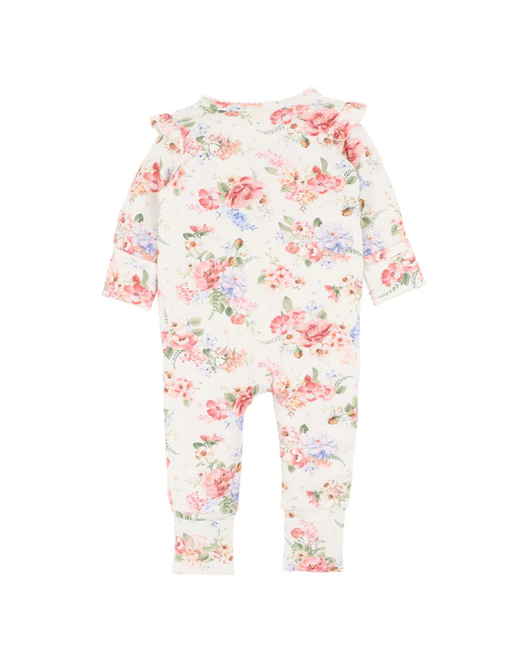 Anya Bloom Organic Long sleeve Zip suit - The Toy Station