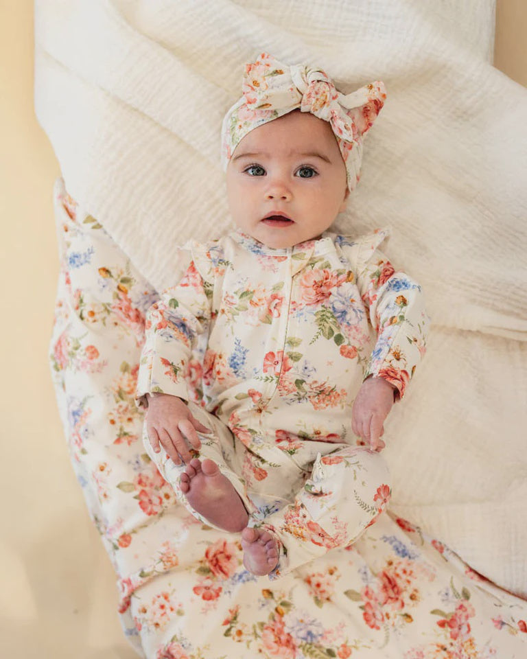 Anya Bloom Organic Long sleeve Zip suit - The Toy Station