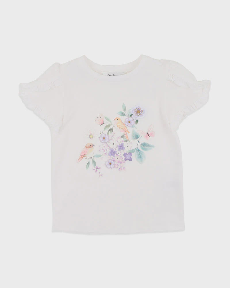 Madelyn Bird Tee Size 3-7 - The Toy Station