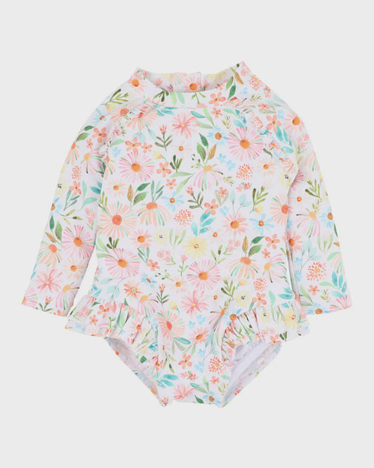 Minihaha Swim ELIANA PRINT LS SUNSUIT
