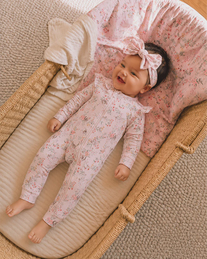 WILLA ORGANIC LS ZIPSUIT