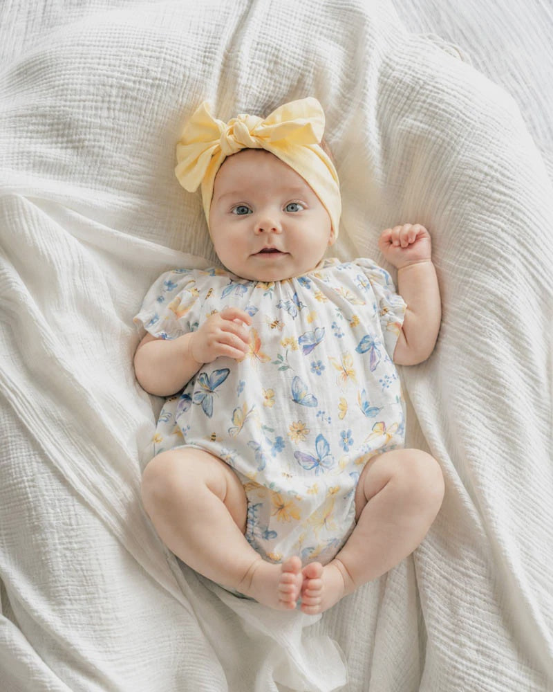 LIBBY SS BUTTERFLY ROMPER