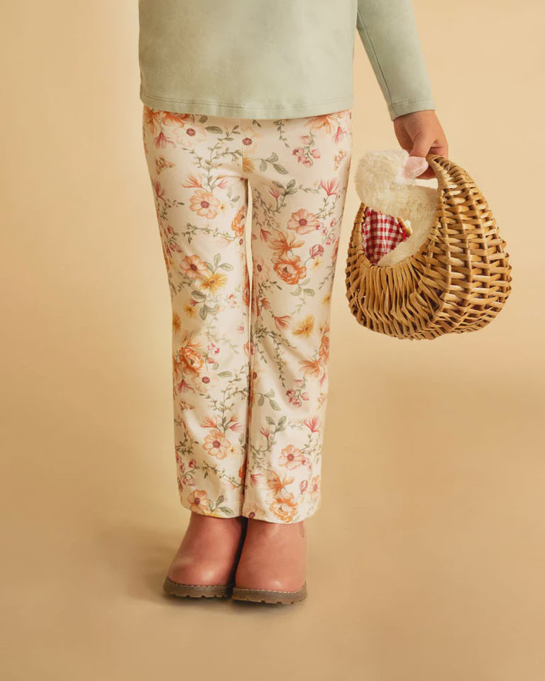 Bébé by Minihaha EMMY FLARED ORGANIC LEGGINGS 3-7 YRS