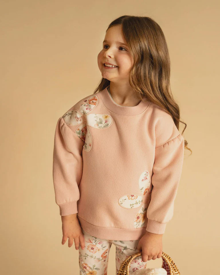 Bébé by Minihaha EMMY FLOWERS SWEATSHIRT 3-7 YRS
