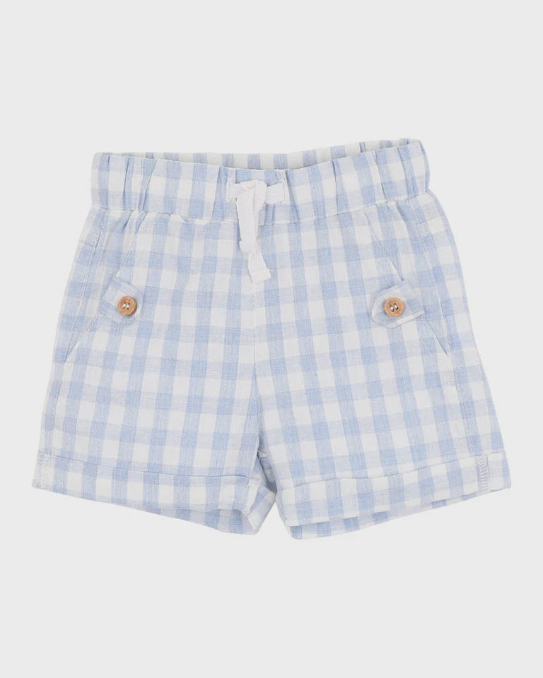 Axel Check Shorts - The Toy Station