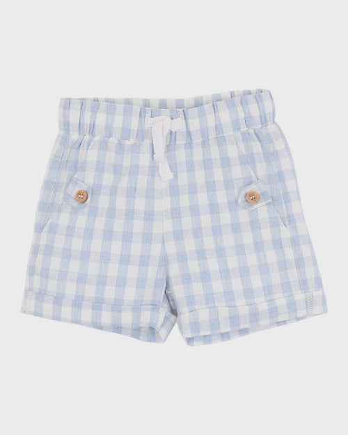 Axel Check Shorts - The Toy Station
