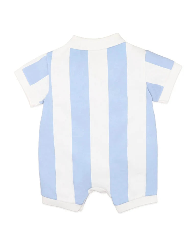 MAX WIDE STRIPE RUGBY ROMPER