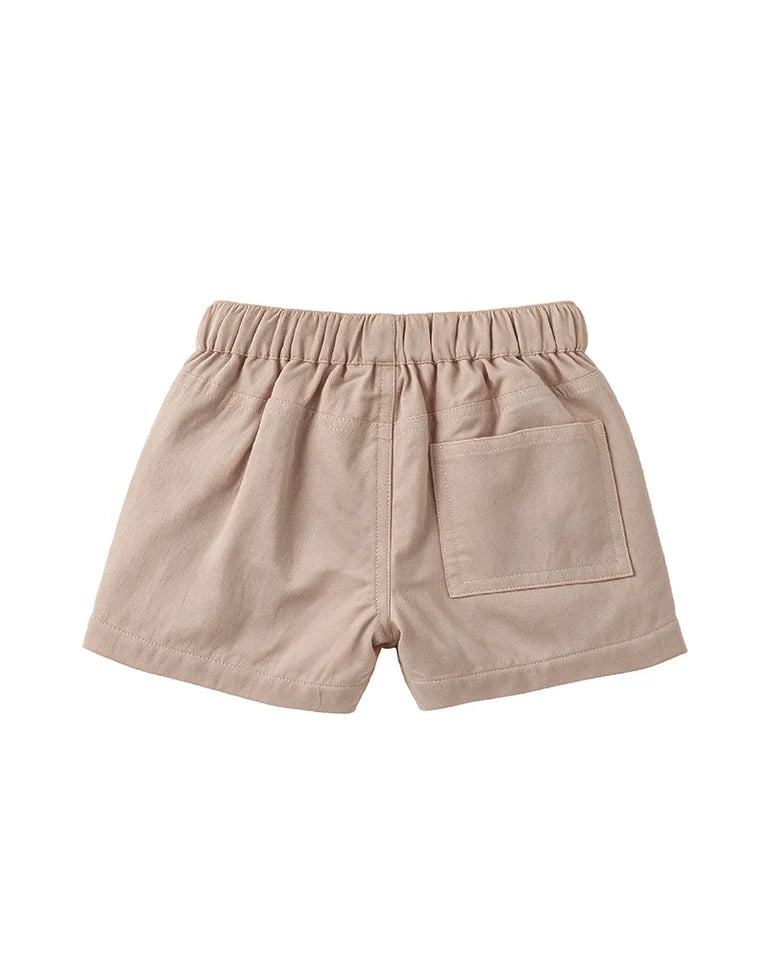 MAX PALM EMBROIDERED SHORTS