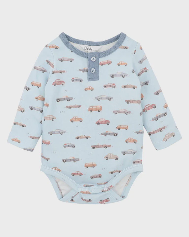 Alvin Car Organic LS Bodysuit