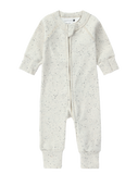 Susukoshi Long Sleeve Zipsuit with Pants in Quinoa