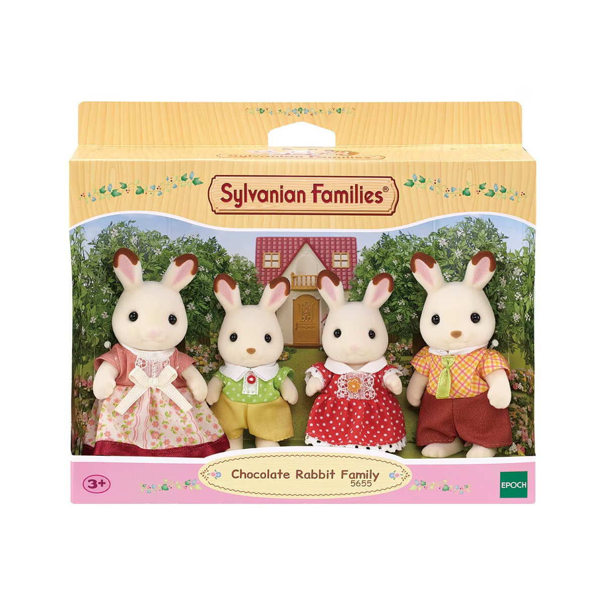 Chocolate Rabbit Family - The Toy Station