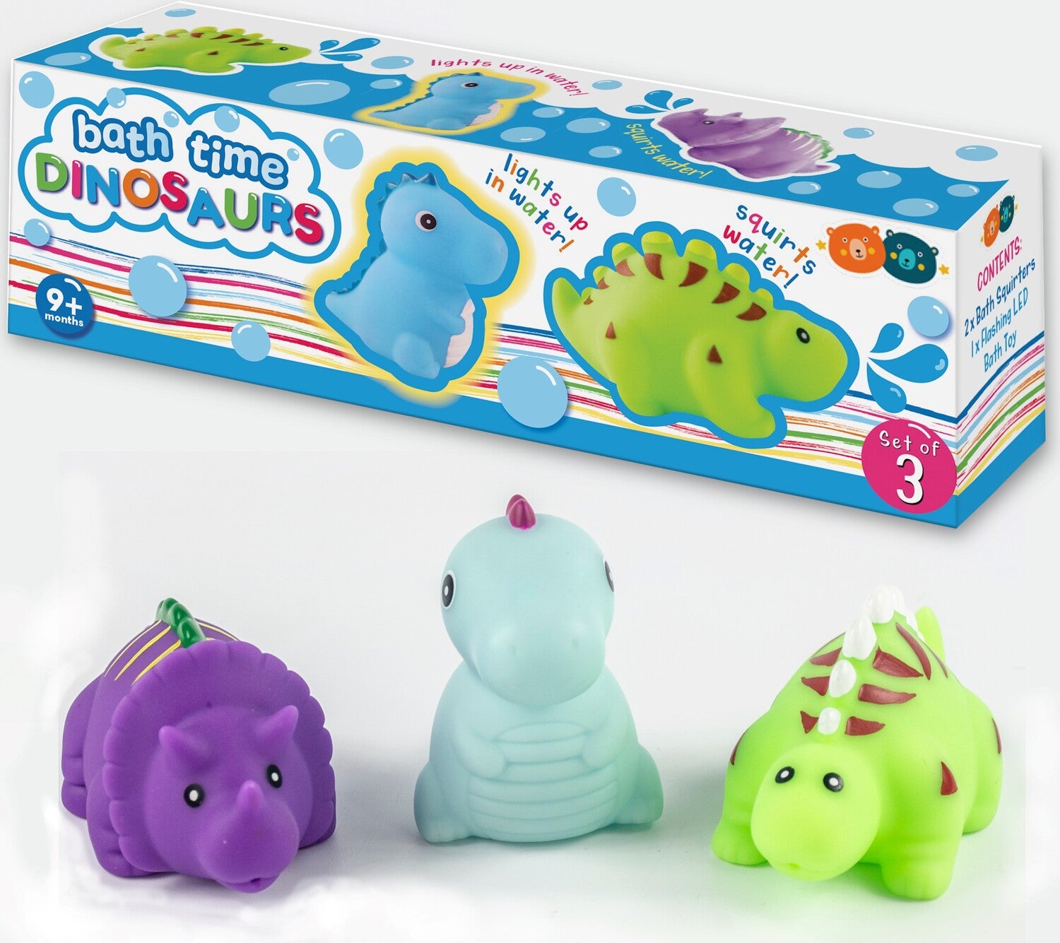 Buddy & Barney Bathtime Squirters LED - The Toy Station