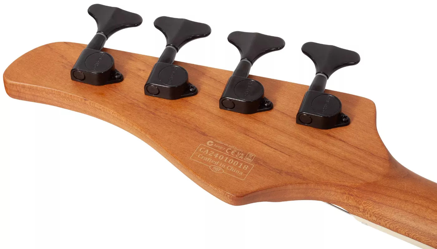 SCH3971 C-4 Charcoal Satin Bass Guitar