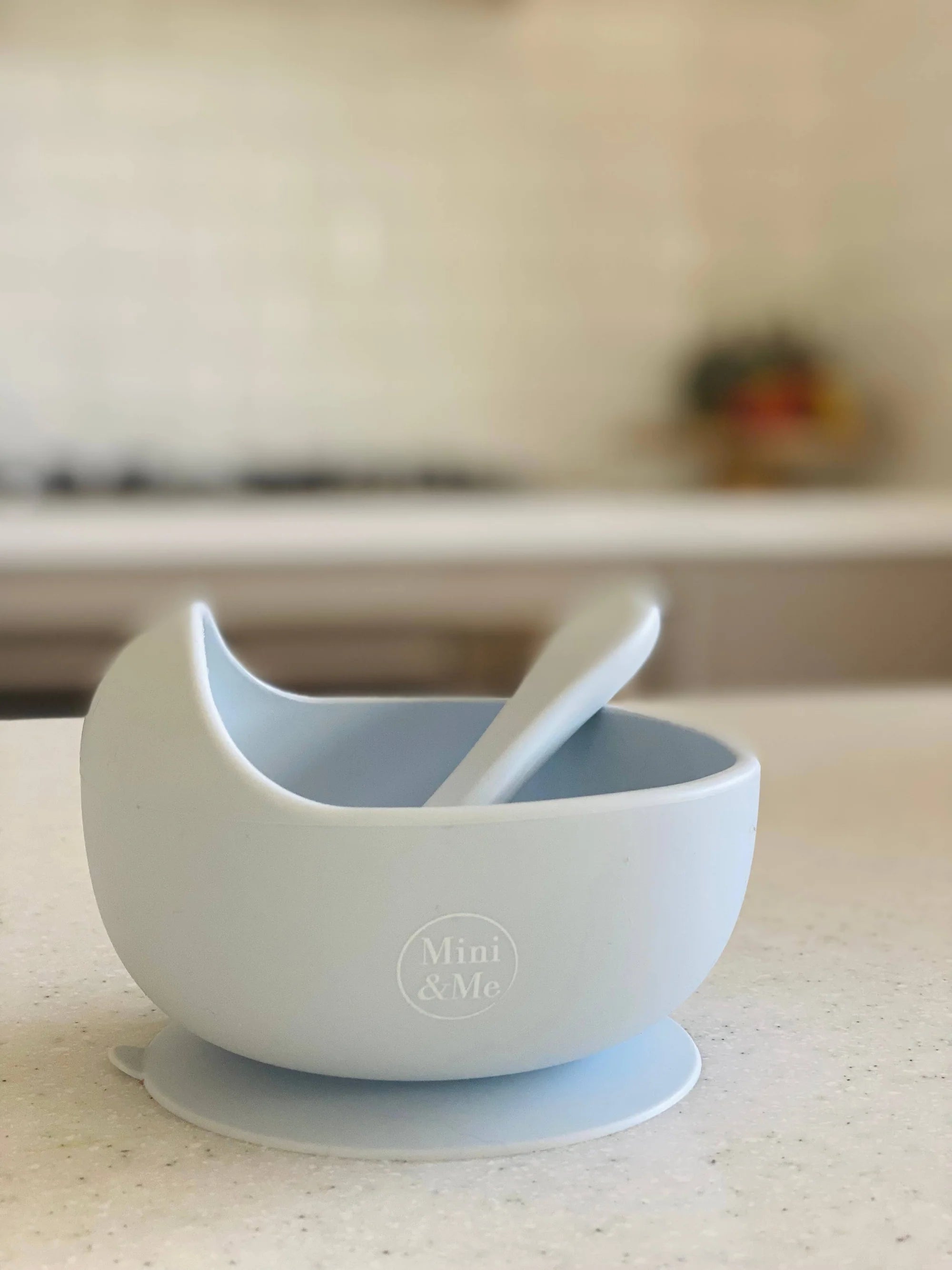Mini & Me Wave Bowl & Spoon - The Toy Station