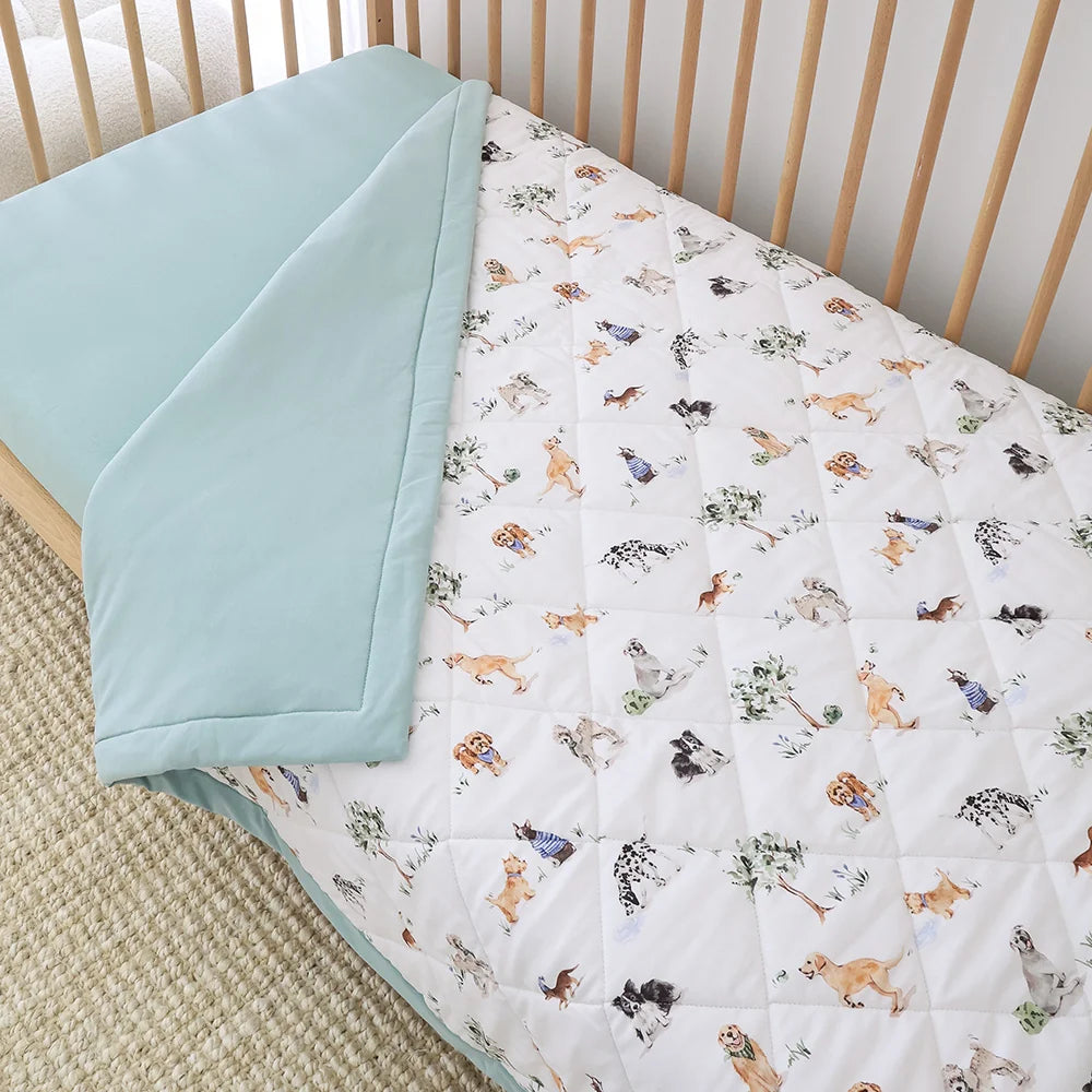 Organic Cotton Cot Comforter