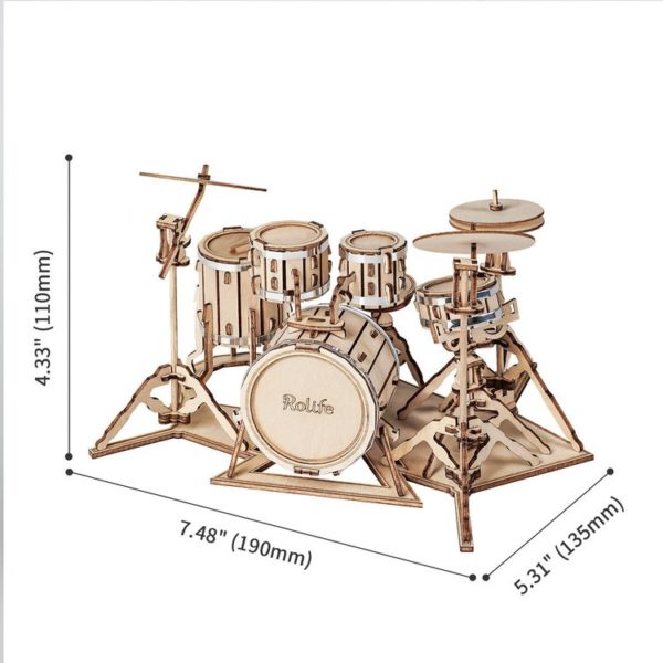 Rolife Drum Kit - The Toy Station