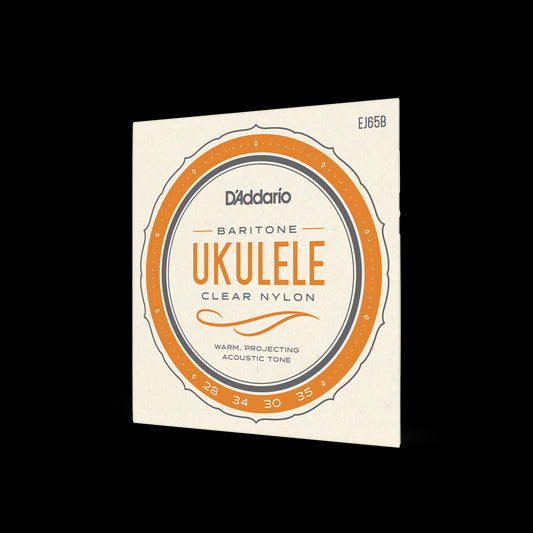 D’Addario EJ65B Pro-Arté Custom Extruded Nylon Baritone Ukulele Strings