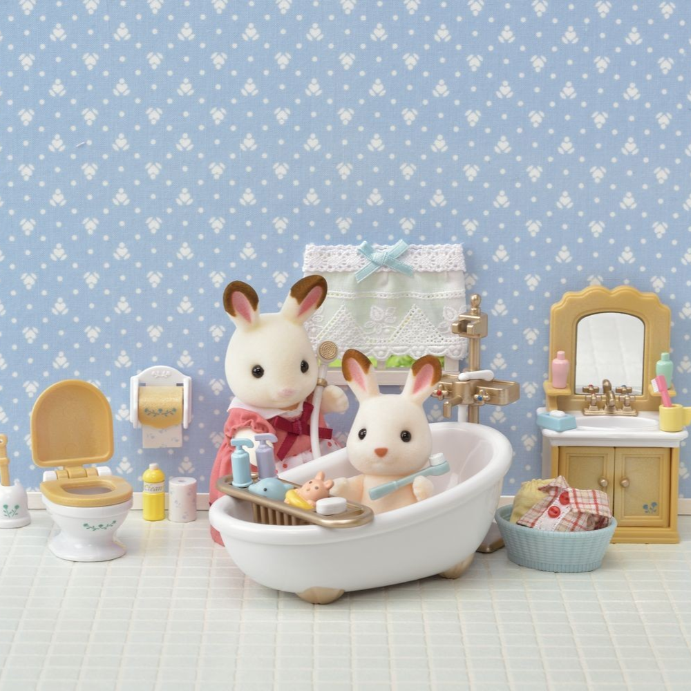 Sylvanian Families Country Bathroom Set - The Toy Station
