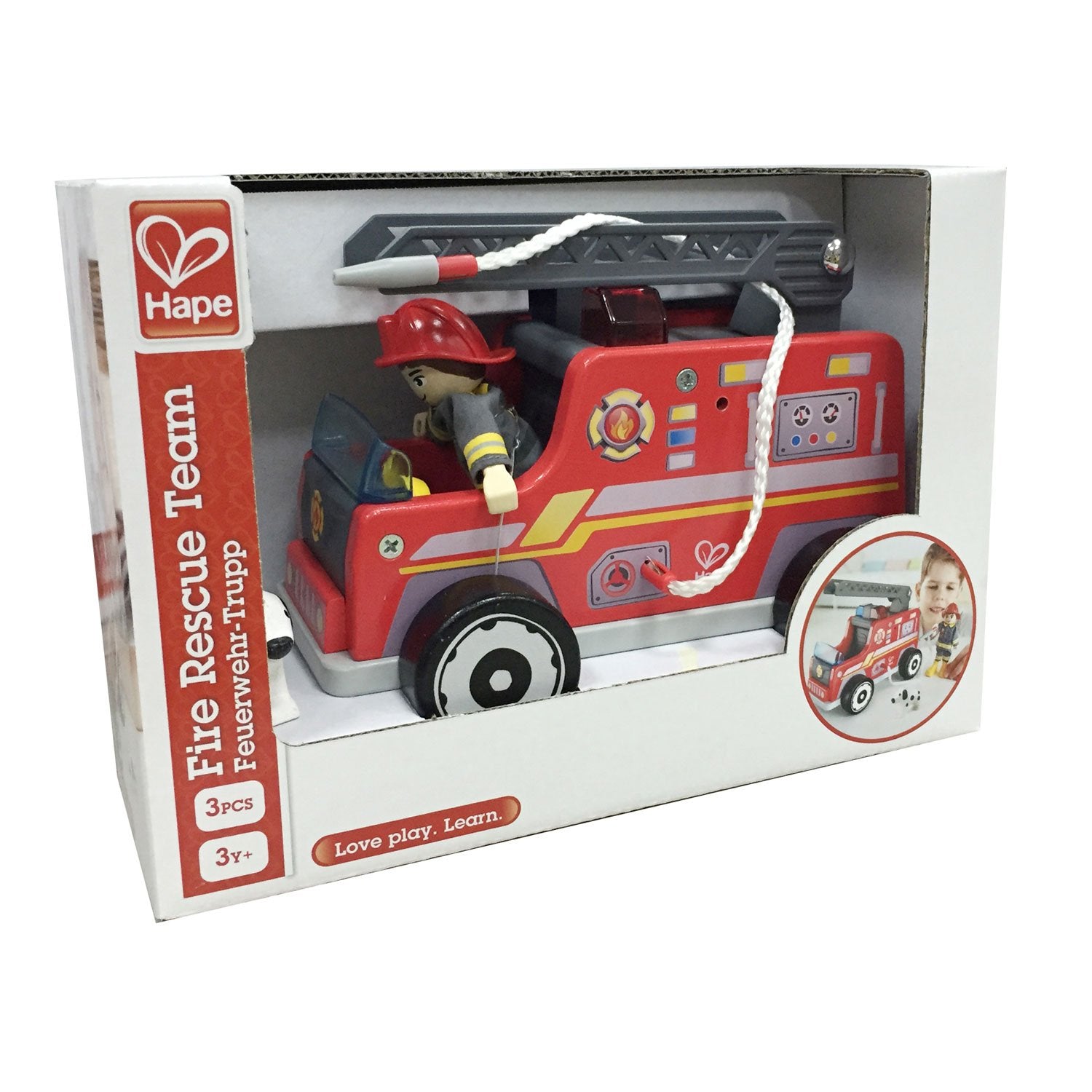 Hape Fire Truck - The Toy Station