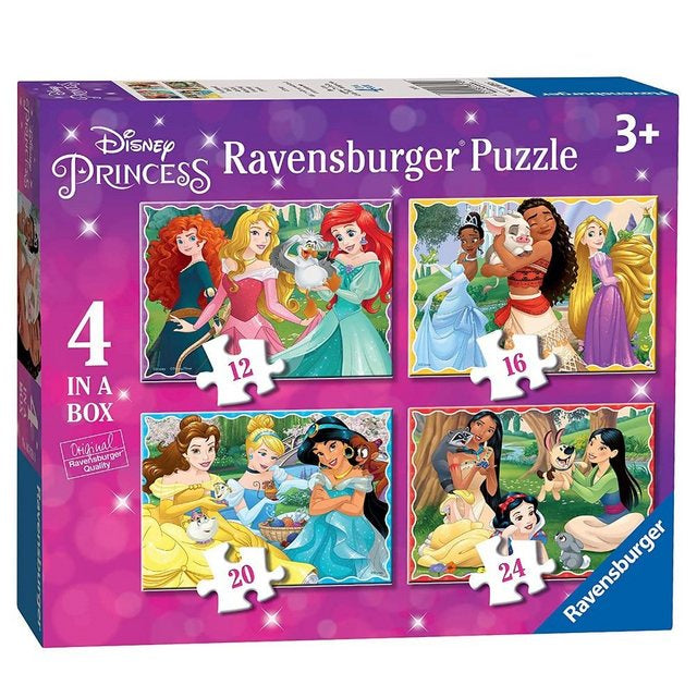 Disney Be Who You Want To Be 4-in-1 Puzzle - The Toy Station
