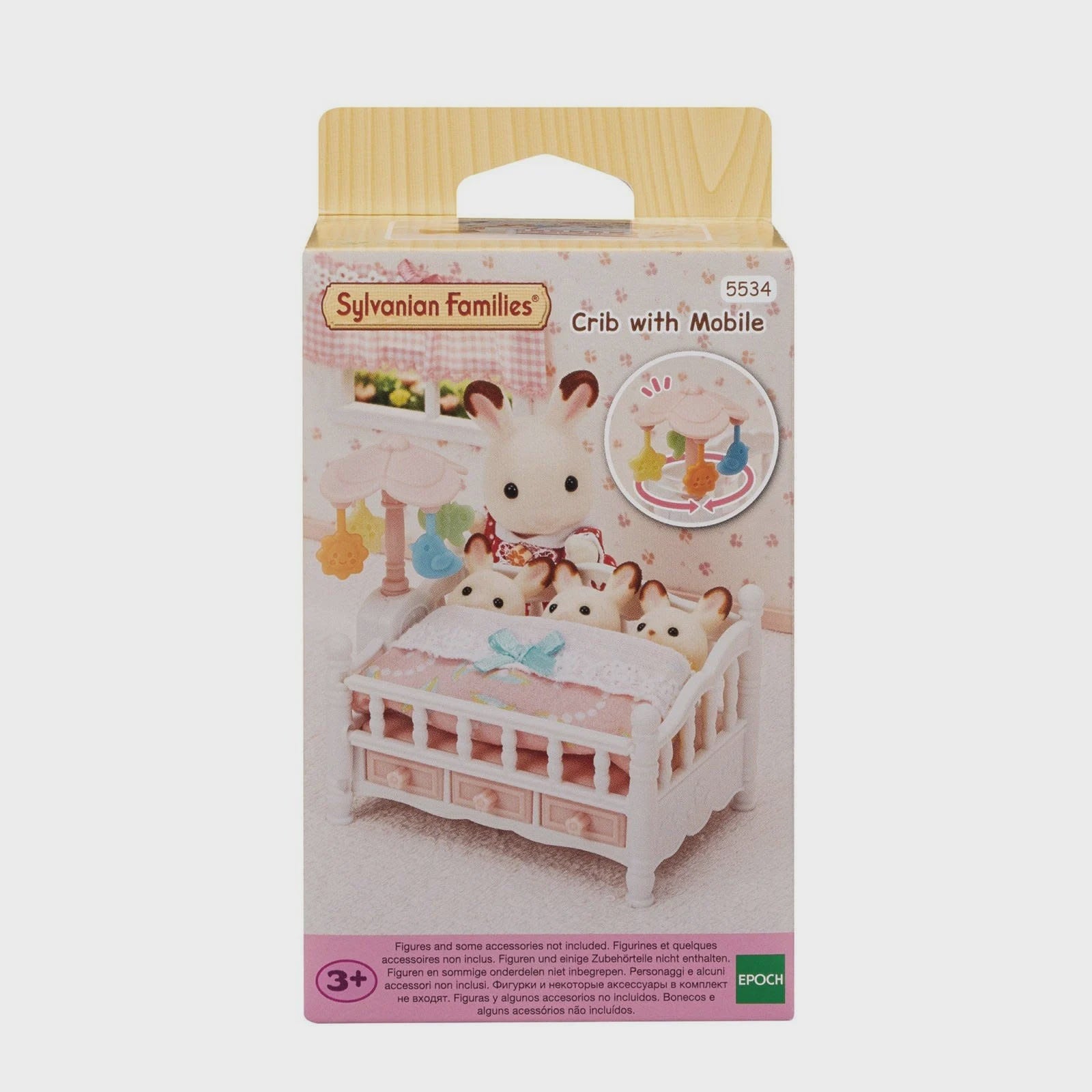 Crib with Mobile - The Toy Station