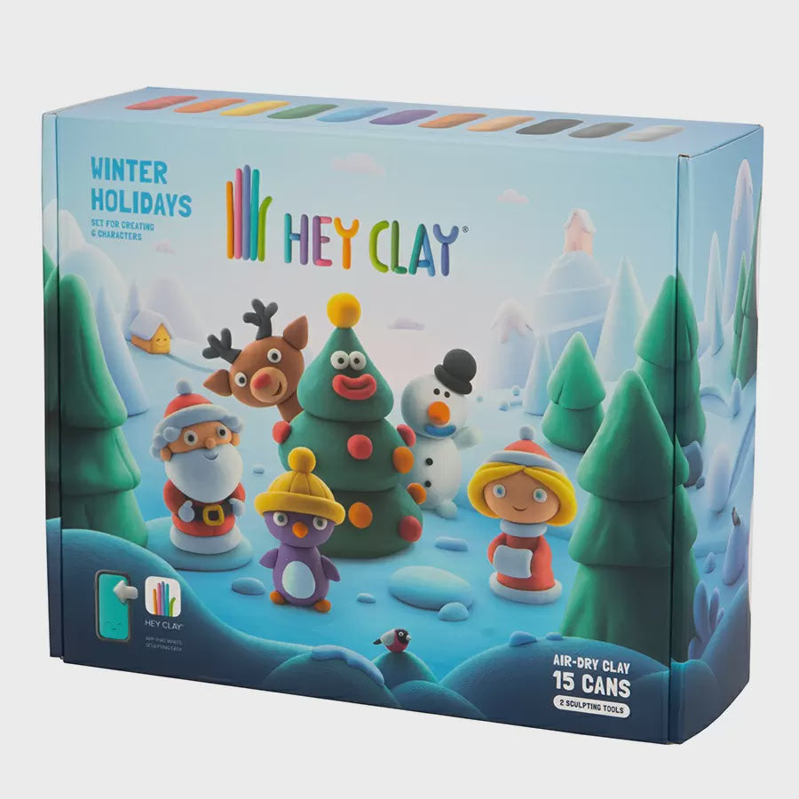 Hey Clay Winter Holidays