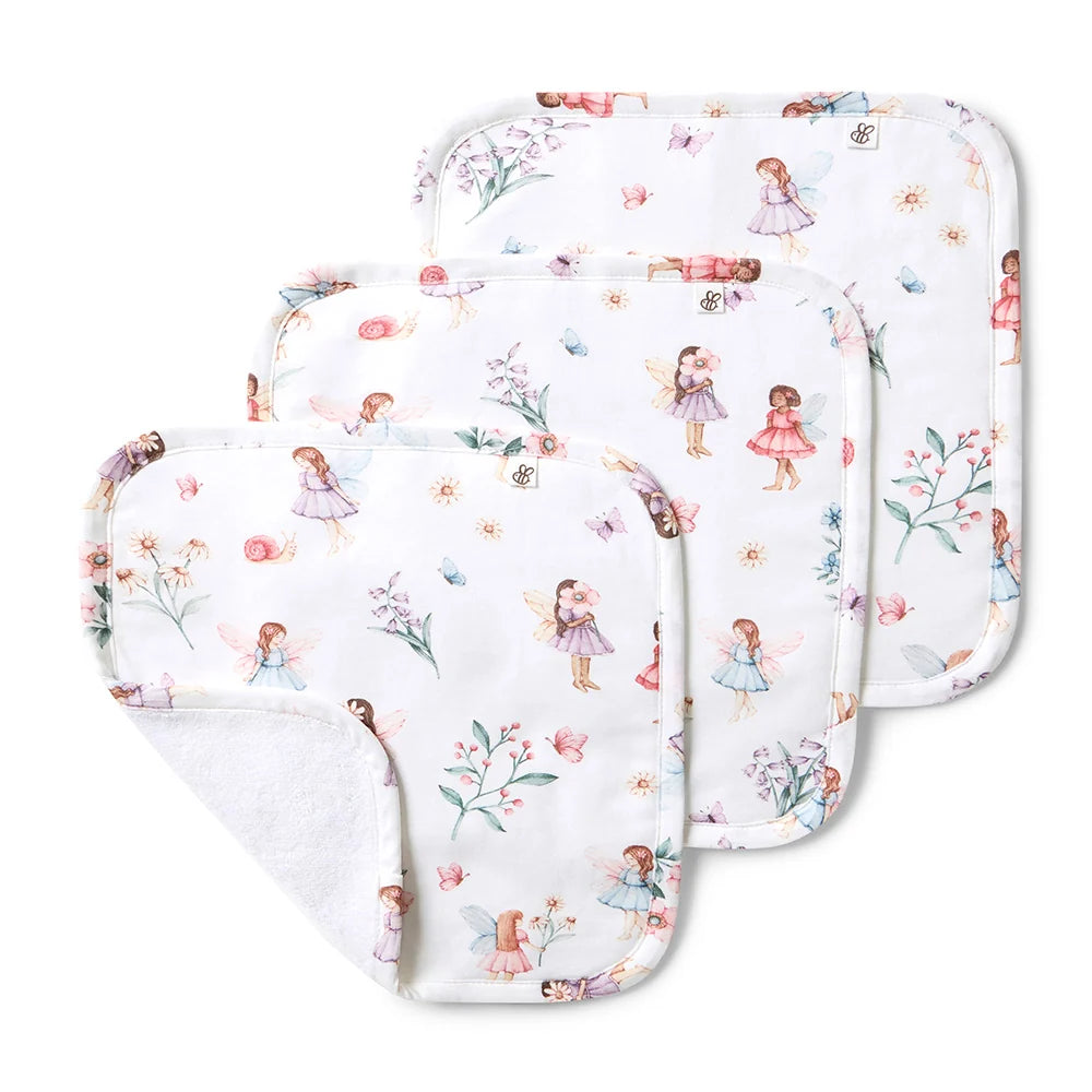 Organic Wash Cloths 3 Pack