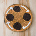 Felt Life Cycle Tray Mat - Earth