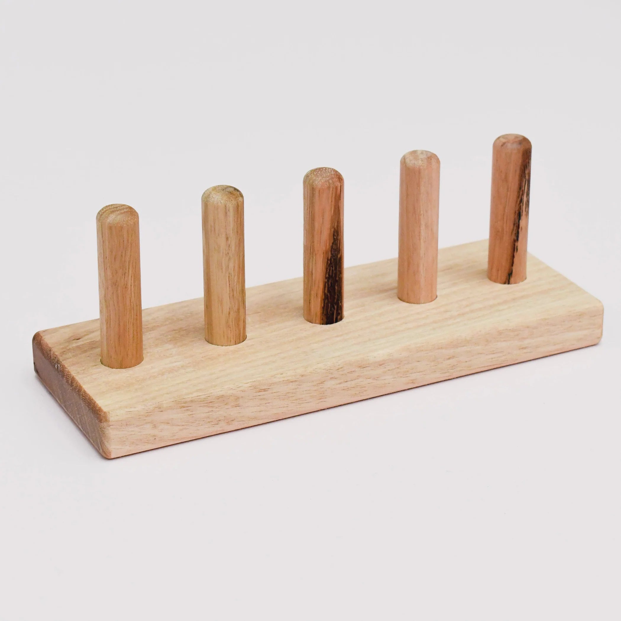 Finger Puppet Stand (5 Rods) Made in Australia - The Toy Station