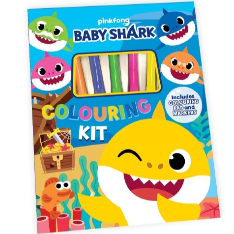 Baby Shark Colouring Pad